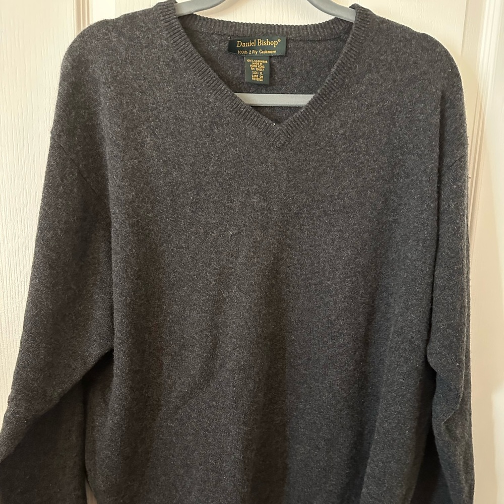 Charcoal Cashmere sweater